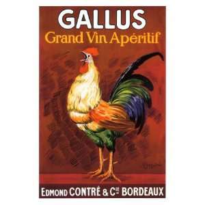  Gallus, Grand Vin Apertif Giclee Poster Print, 32x44: Home 