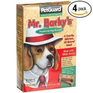Pet Guard Mr. Barkys Vegetarian Dog Buscuit, 21 Ounce Boxes (Pack of 