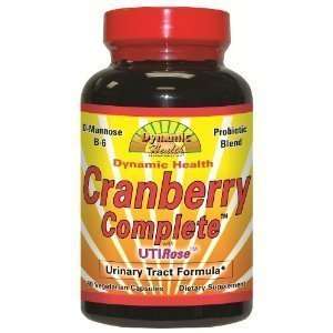 com Dynamic Health Cranberry Complete with UTI Rose    60 Vegetarian 