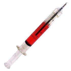 36 RED Syringe Pens medical doctors nurses vets emts  