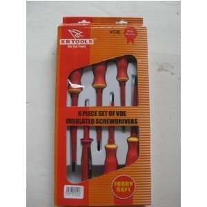  6 Piece Set Of Vde Insulated Screwdrivers