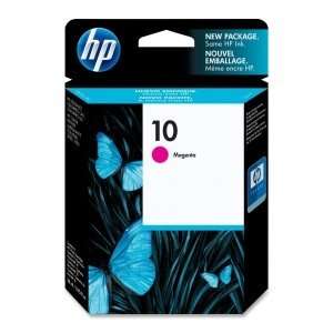  HP 10 Magenta Ink Cartridge. NO 10 MAGENTA INK CART FOR 