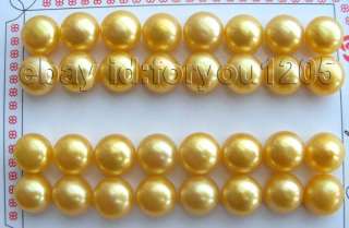   info wholesale 12pairs natural 12mm golden pearl earrings it is very