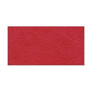  We R Faux Leather 3 Ring Binder 6X6 Red