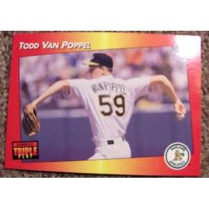  1993 Donruss Triple Play Todd Van Poppel # 142 MLB 
