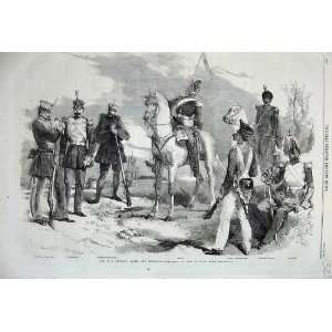  1859 War Spain Morocco Spanish Army Horses Lancer Guns 