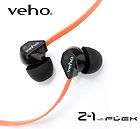 Veho VEP 003 360Z1G​B sound isolating stereo earphones earbuds  