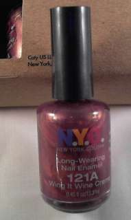 New NYC Long Wearing Nail Enamel   Great Colours  