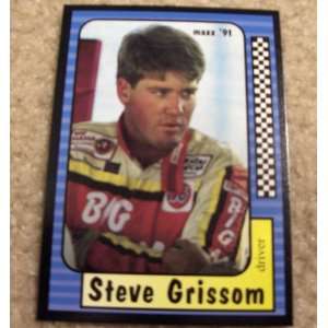  1991 Maxx Steve Grissom # 161 Nascar Racing Card Sports 
