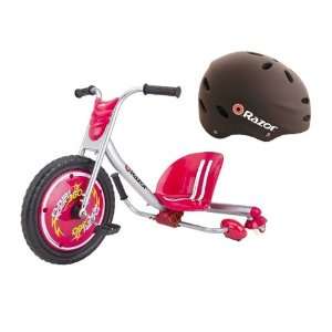  Razor 360 Flash Rider With V17 Youth Helmet Bundle Sports 