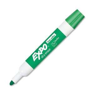  Sanford 82004 Low Odor Dry Erase Marker, Bullet Tip, Green 