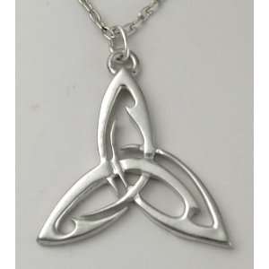  The Trinity Symbol Beautifully Done in Sterling Silver in 
