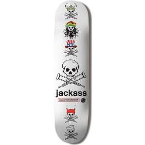  Element Team Jackass 3 Featherlight Skateboard Deck   8.0 