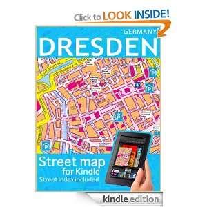 Map of Dresden (Maps of Germany) Digital Maps  Kindle 