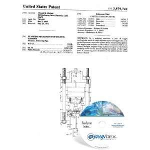  NEW Patent CD for CLAMPING MECHANISM FOR MOLDING MACHINE 