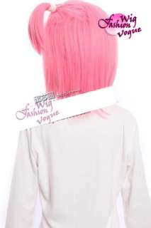 Shugo Chara Hinamori Amu Hot Pink Cosplay Hair Wig  