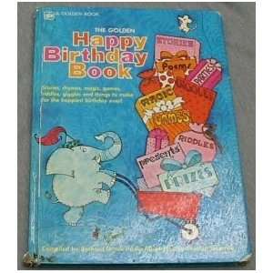  The Golden Happy Birthday Book Barbara Shook Hazen Books