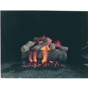   Hargrove Premium Fire Oak Vented   Gas Logs Only Patio, Lawn & Garden