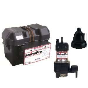  Sump Pump Backup System   5 Amp Inverter, Pump, Ion Digital Switch 