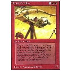  Magic the Gathering   Orcish Artillery   Unlimited Toys & Games