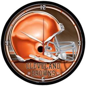  Cleveland Browns NFL Round Wall Clock