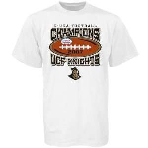   USA Conference Football Champions Locker Room T shirt: Sports