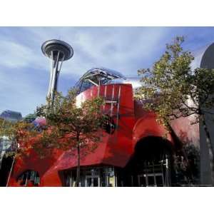  Experience Music Project and Space Needle, Seattle, Washington, USA 