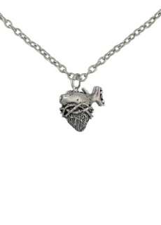 Anatomical Heart Necklace  