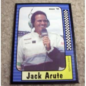  1991 Maxx Jack Arute # 221 Nascar Racing Card Sports 