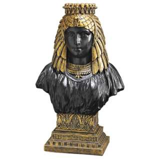 Ancient Egyptian Antique Gold Egyptian Queen Nefertiti Statue 