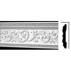  Cornice White Urethane Foam, Jade, 79 long x 5 high 