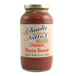Charlie Gittos Classic Pasta Sauce  Grocery & Gourmet 