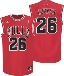Kyle Korver Jersey: adidas Red Revoluton 30 Replica #26 Chicago Bulls 