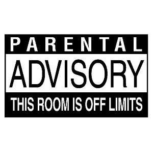  Parental Advisory poster