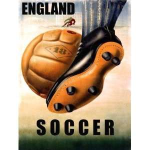 Soccer Game England UK Europe Football Sport 22 X 30 Image Size 