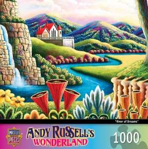 Masterpieces Andy Russells Wonderland River of Dreams Jigsaw Puzzle 