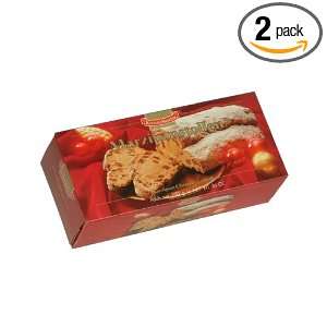 KuchenMeister Marzipan Christmas Stollen, 26.4 Oz. (Pack of 2)  