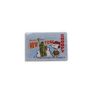    Peanuts Snoopy New York Credit Card ID License Holder Toys & Games