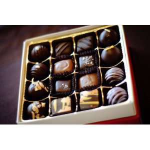 Heart Chocolate & Confections Box  Grocery & Gourmet Food