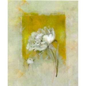 White Peony by Matilda Ellison. Size 20 inches width by 27.5 inches 