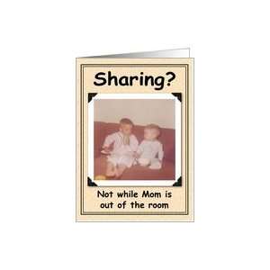  Sharing?   Birthday Card Toys & Games