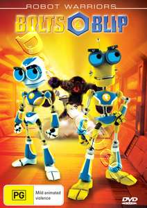 Bolts & Blip Robot Warriors NEW PAL Kids DVD Korea  