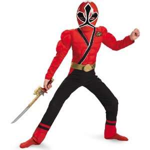   Samurai Kids Red Ranger Costume   Kids Superhero Costumes Toys