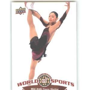  2010 Upper Deck World of Sports Trading Card # 221 Miki Ando 