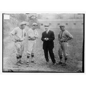  Photo Honus Wagner, Mike Donlin, manager Fred Clarke 