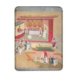   Emperors of China (colour on silk) by Chinese School   iPad Cover