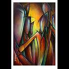 MODERN ART URBAN EXPRESSIONS Giclee print reproduction of Mix Lang 
