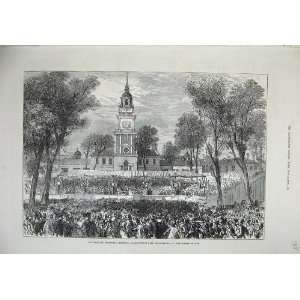 1876 American Festival Independence Hall Philadelphia