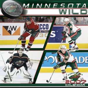  Minnesota Wild 12x12 Wall Calendar 2007