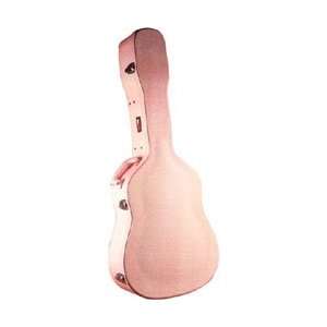  Gator Gwe elec pink Dreadnaught Guitar Case: Musical 